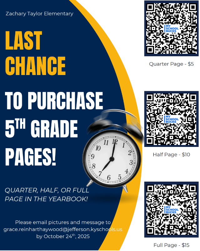 5th Grade Order