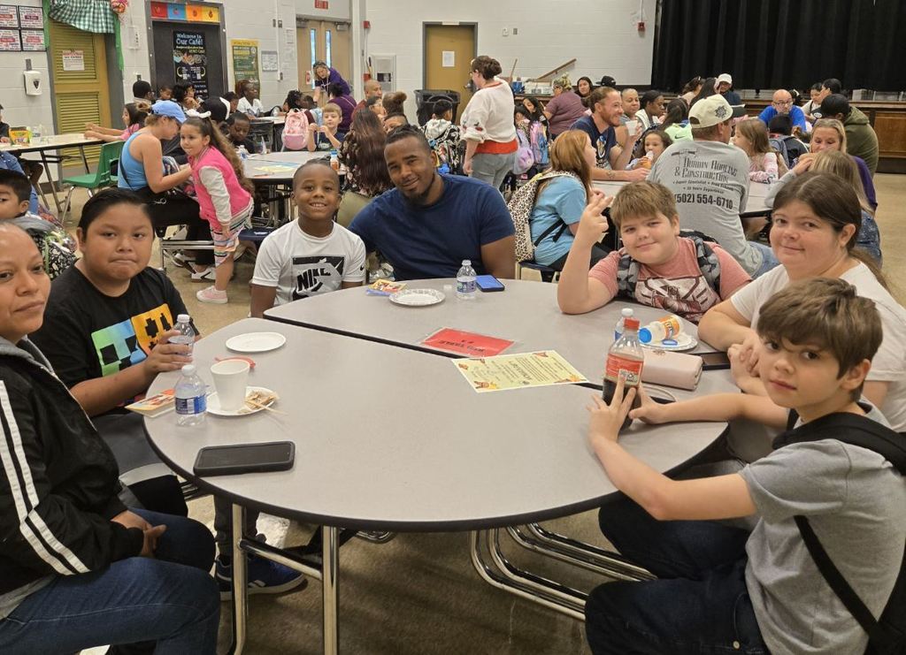 Donuts with Grown-ups at Minors Lane Elementary School