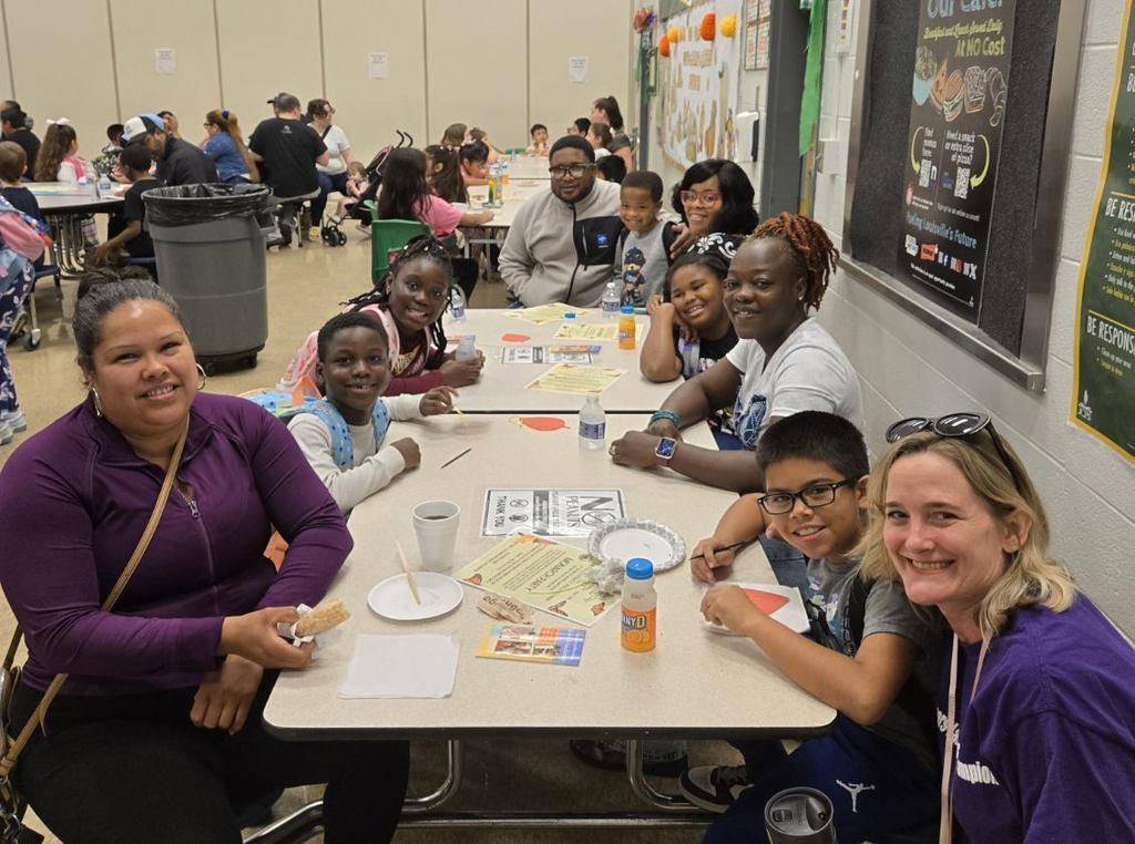 Donuts with Grown-ups at Minors Lane Elementary School