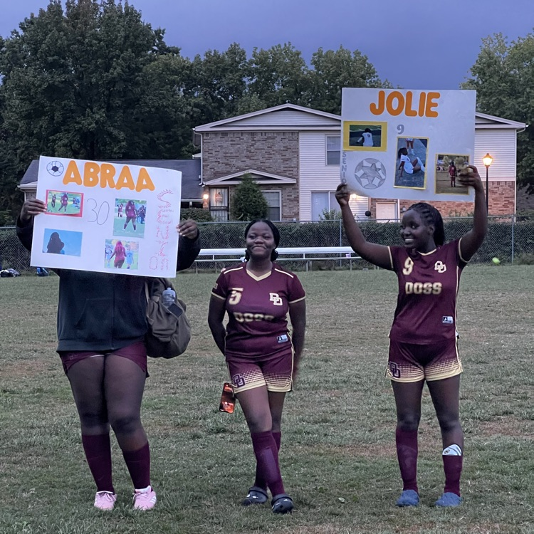 doss girls senior night