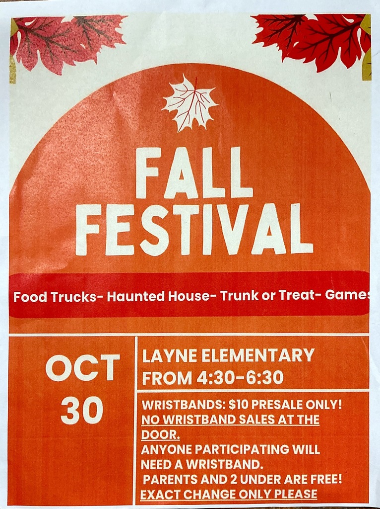 Fall Festival Flyer