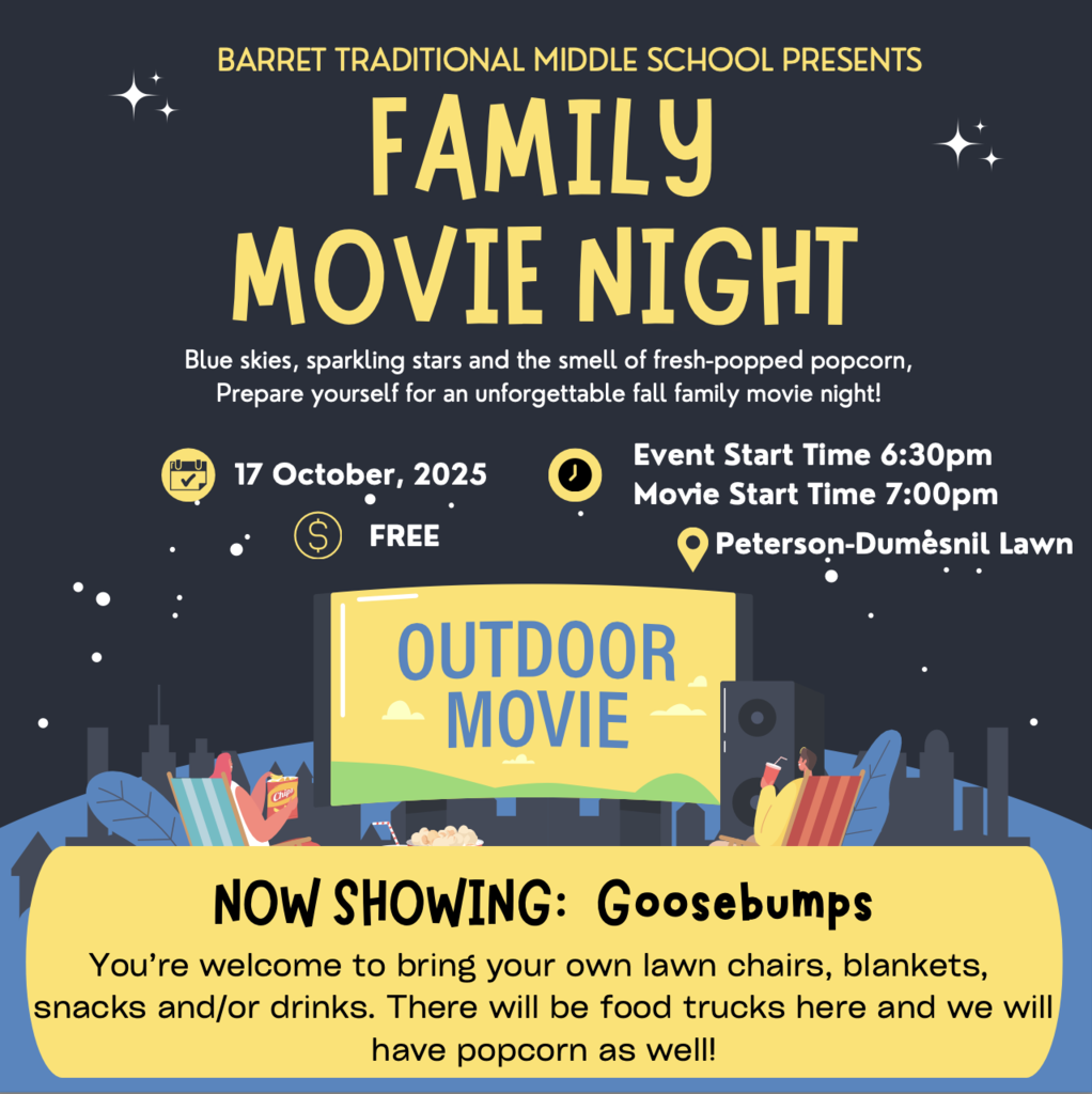 Family Movie Night Flier
