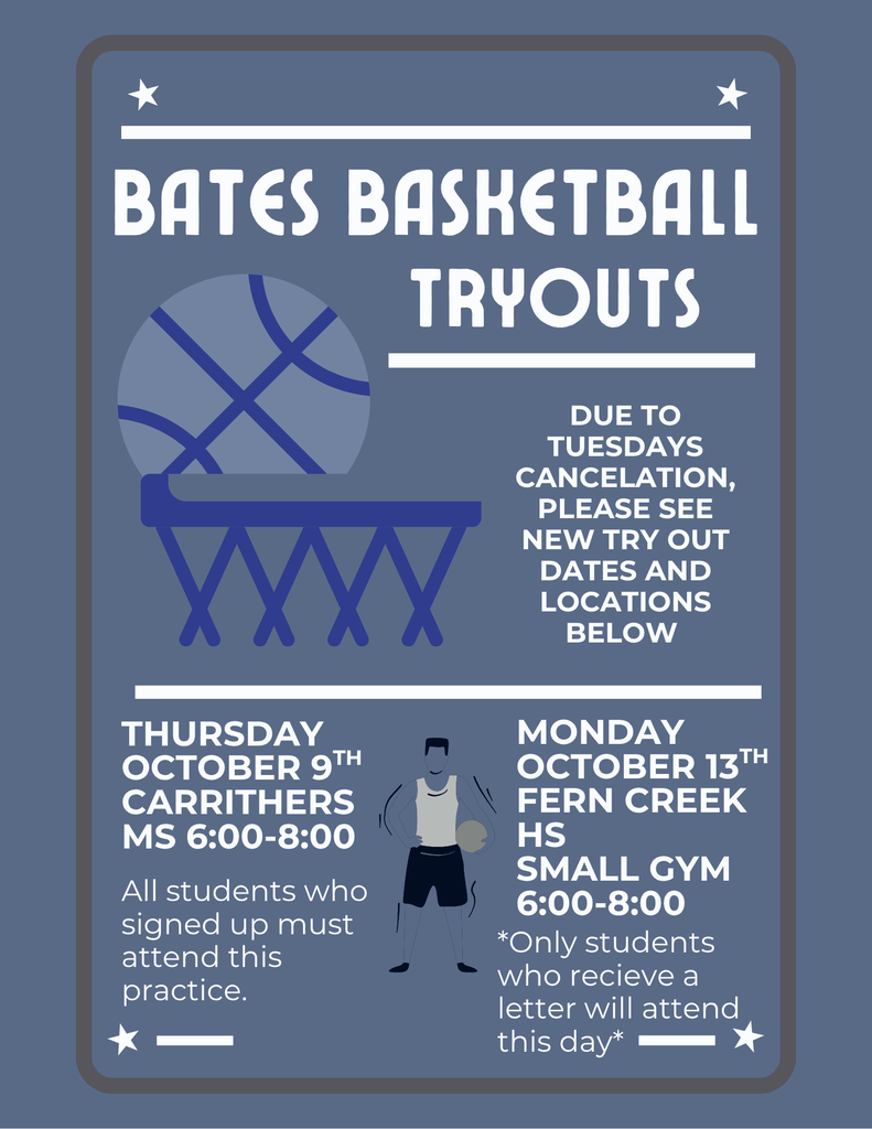 Bates Basketball Try Out Information