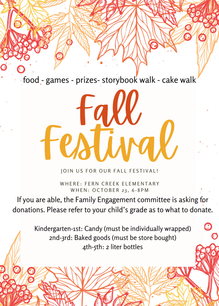 Fall Festival Flyer