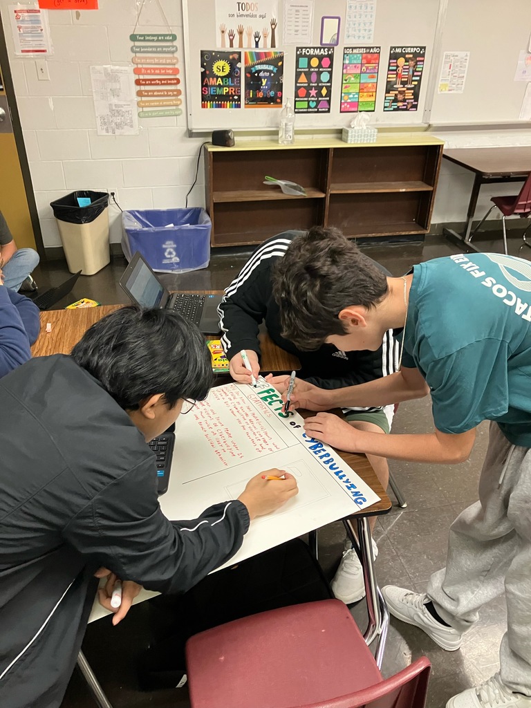 Action, not just awareness! This week, our Charger 101 classes put their creativity to work by designing striking anti-bullying posters. 🛑  By collaborating on these important messages, they are helping us stand up against bullying and promote kindness across our campus. Thank you, Chargers, for being advocates for change! 🙌