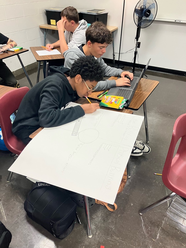 Action, not just awareness! This week, our Charger 101 classes put their creativity to work by designing striking anti-bullying posters. 🛑  By collaborating on these important messages, they are helping us stand up against bullying and promote kindness across our campus. Thank you, Chargers, for being advocates for change! 🙌