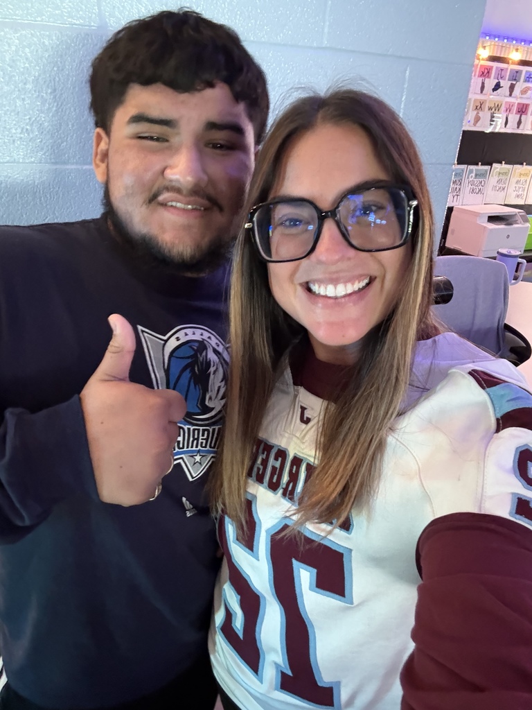 It's Game Day! 🏈 The Charger tradition continues as our football players invite staff members to the game by having them rock their jersey all day long! Shout out to all the amazing teachers and staff supporting our team! 💙  Join us tonight at Charger Stadium as we take on Moore!  Kickoff is at 6:30 PM! ⚡️