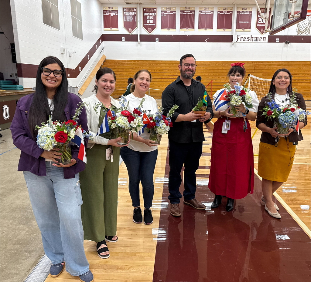 teachers and leaders at Hispanic Heritage Celebration