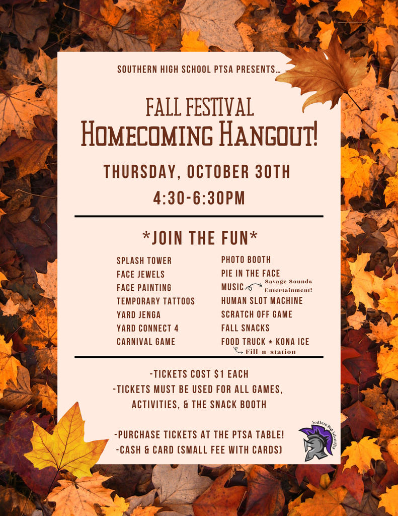 Homecoming Hangout information
