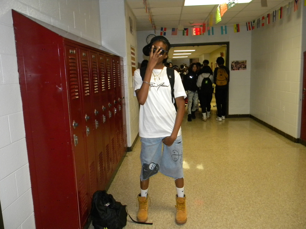 students dressed in fashion disaster outfits