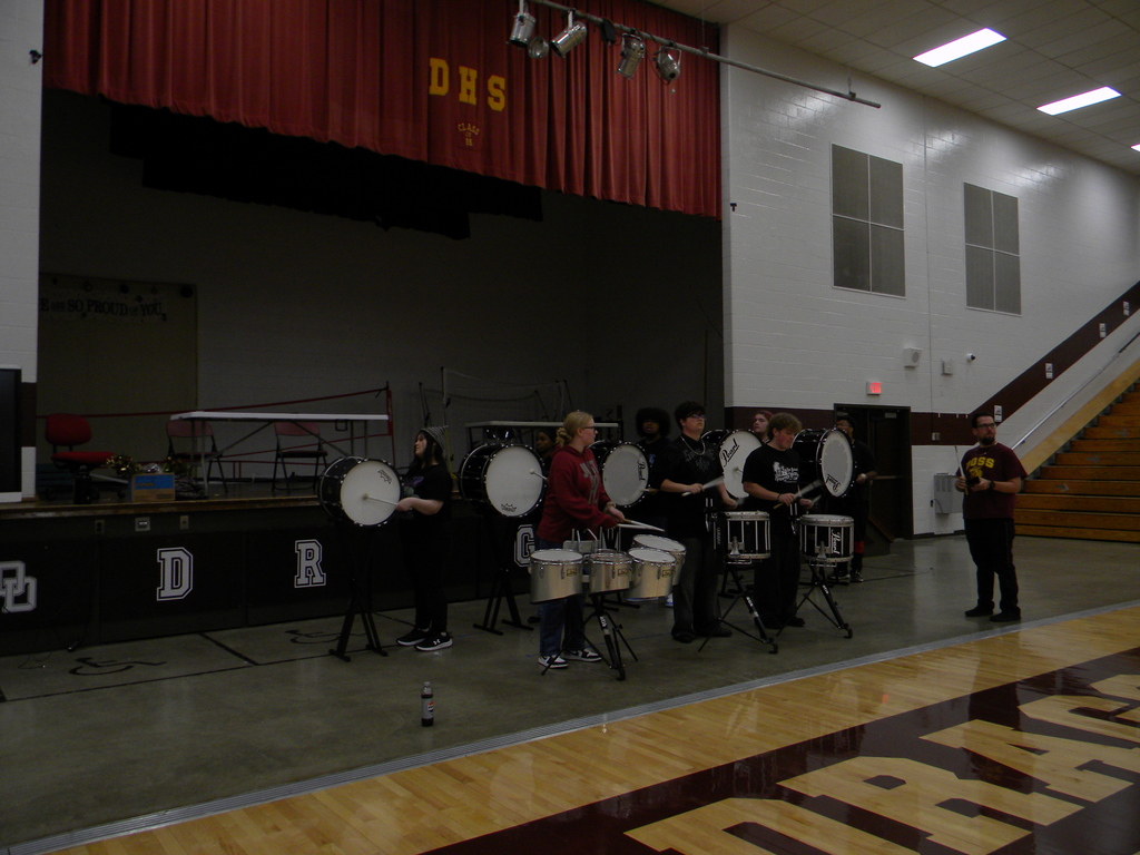 band at pep rally
