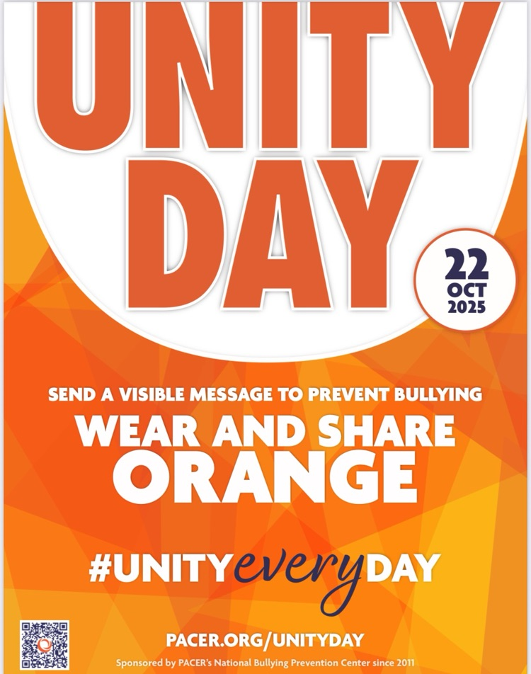 wear ORANGE this Wednesday!
