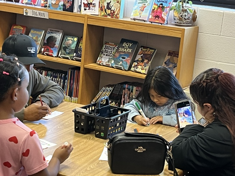 Family fun at book fair night