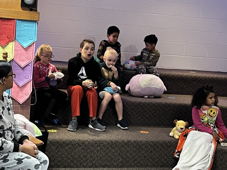 Family fun at book fair night