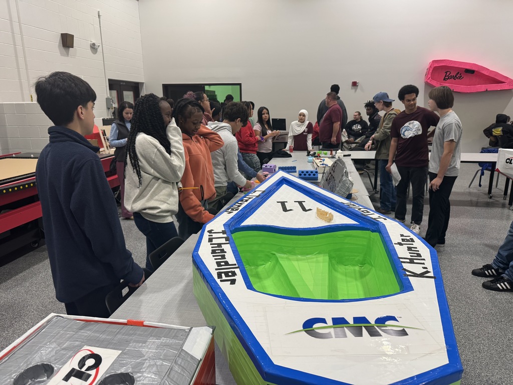 The future looks bright at J-Town! 🤩 We recently loved hosting 8th grade students from Carrithers Middle School as they explored all the amazing pathways our high school has to offer! 🔬  From our Health Sciences Academy and Engineering programs to JROTC and Business, these students got a hands-on look at the diverse opportunities awaiting them.  We can't wait to see the Class of [Insert Future Grad Year, e.g., 2030] become Chargers! 💙⚡️