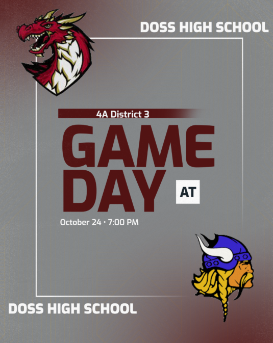 doss football @ valley. Friday October 24, 7pm