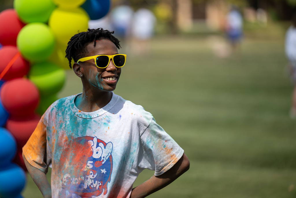 Crosby Middle School Color Run.