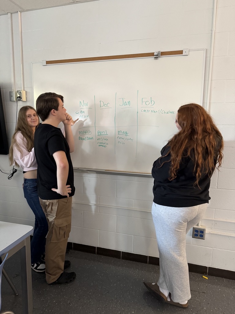 HOSA officers planning calendar