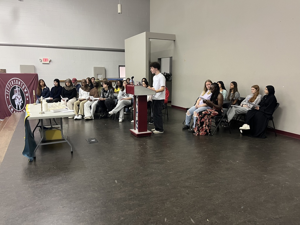 It was a night of light and leadership! ✨ On Friday, Oct 17, we proudly inducted 20 outstanding students into the National Honor Society (NHS) during a solemn candlelight ceremony. These new members were celebrated for embodying the four pillars: Academic, Leadership, Service, and Character! A huge thank you to officers Savanna, JP, Chanceline, Muska, Pahel, and Kayleigh for leading the beautiful event. Congratulations to these future leaders—we can't wait to see all you achieve! 💙👏⚡️