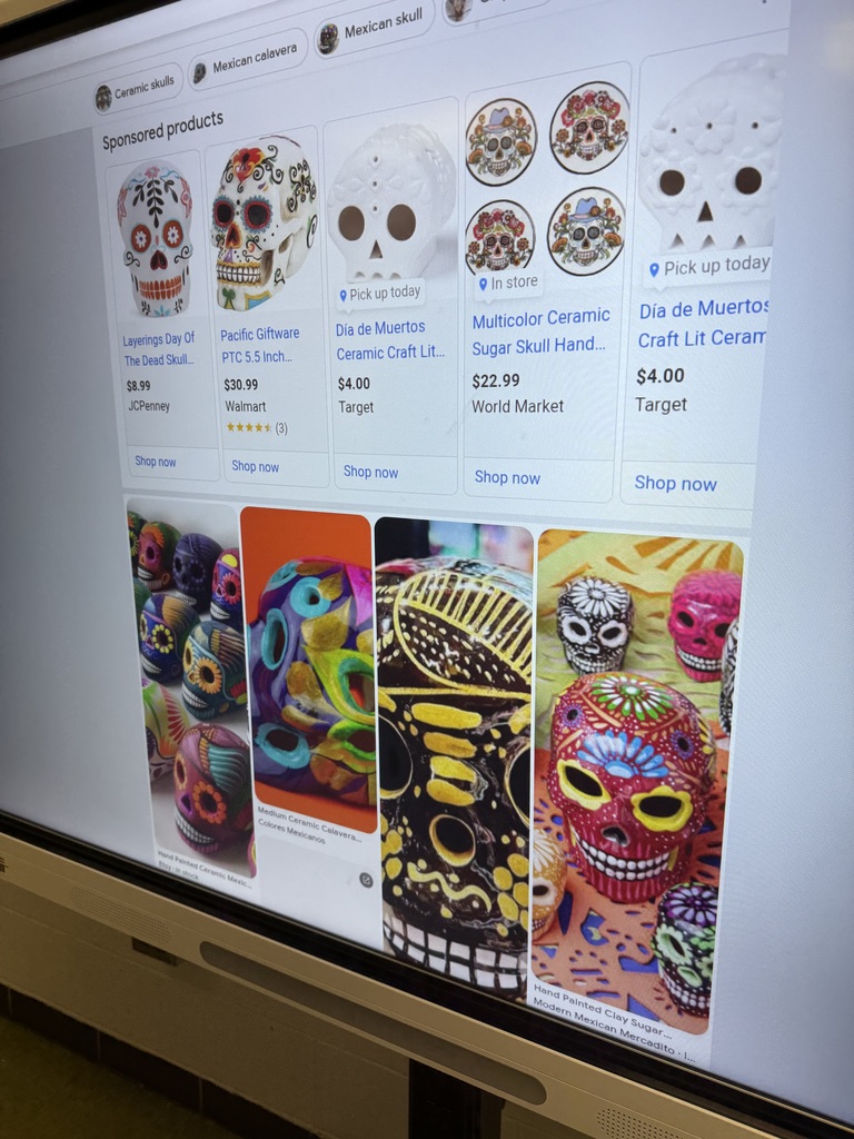 ofrenda sugar skulls