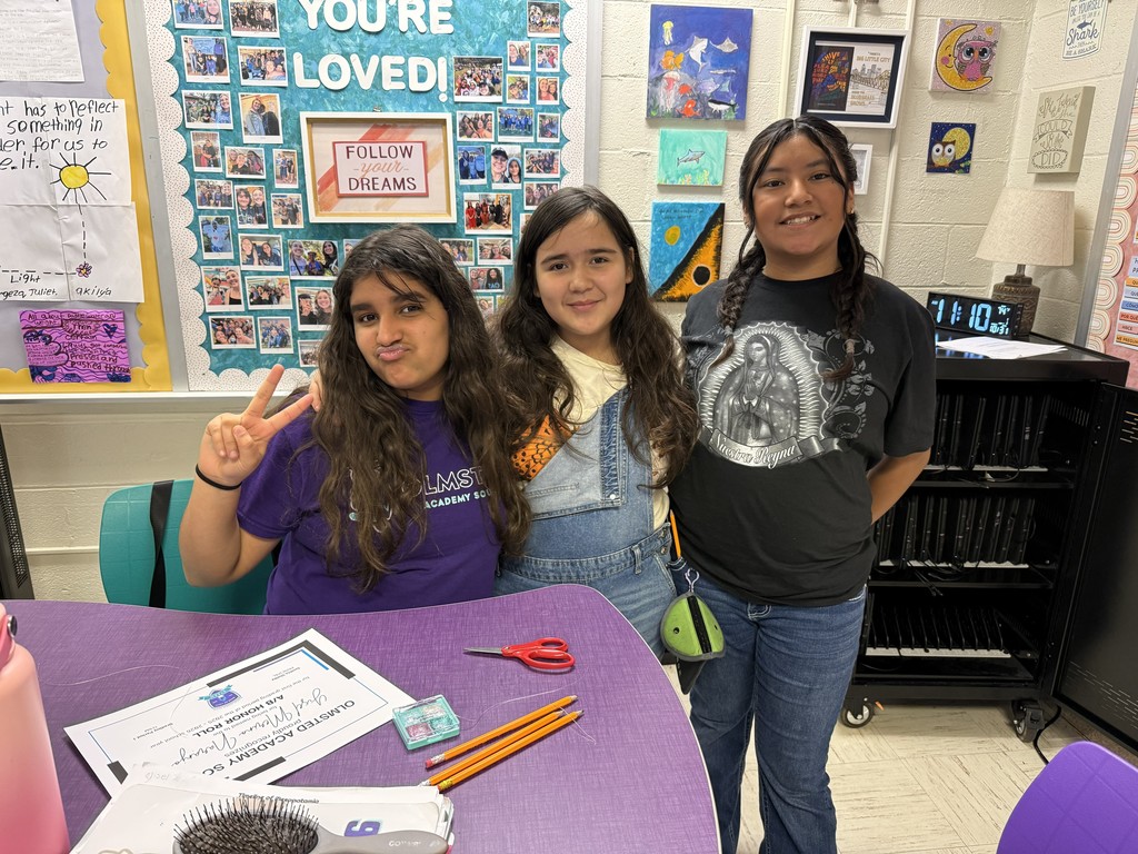 Congratulations to these 6th Grade