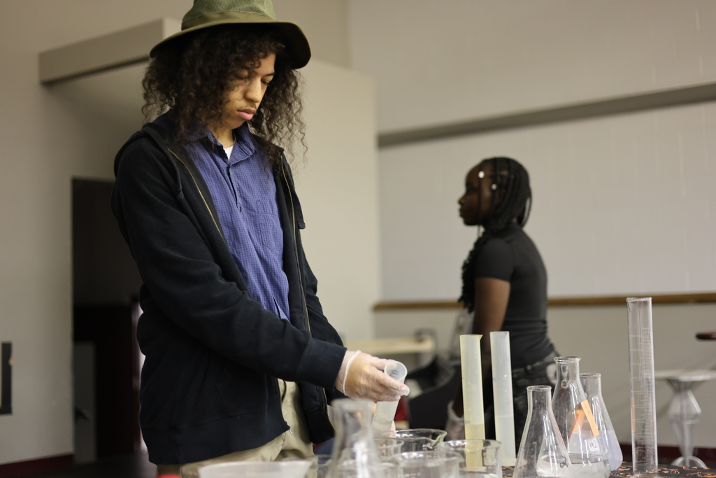 The chemistry was explosive! 💥 Mrs. Payne and her Advanced Chemistry students wowed the audience with our annual Halloween Show!  Students curated a dazzling display of science, featuring incredible reactions, oozing jack-o-lanterns, and spooky chemical transformations. Thank you to everyone who came out to witness this fantastic fusion of learning and fun! 🎃