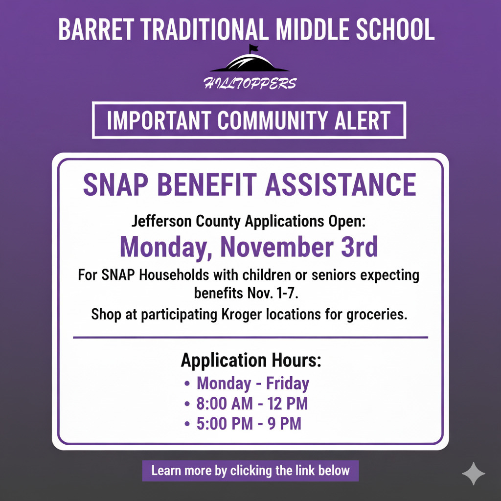 SNAP Application Flier