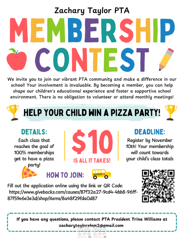 PTA Membership Drive
