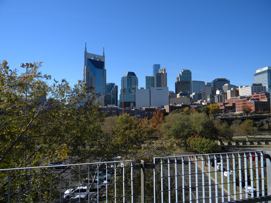 view of Nashville buildings
