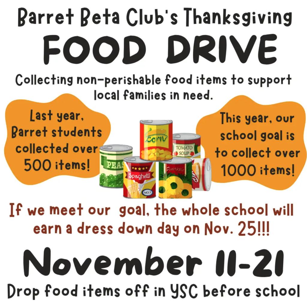Food Drive Information 