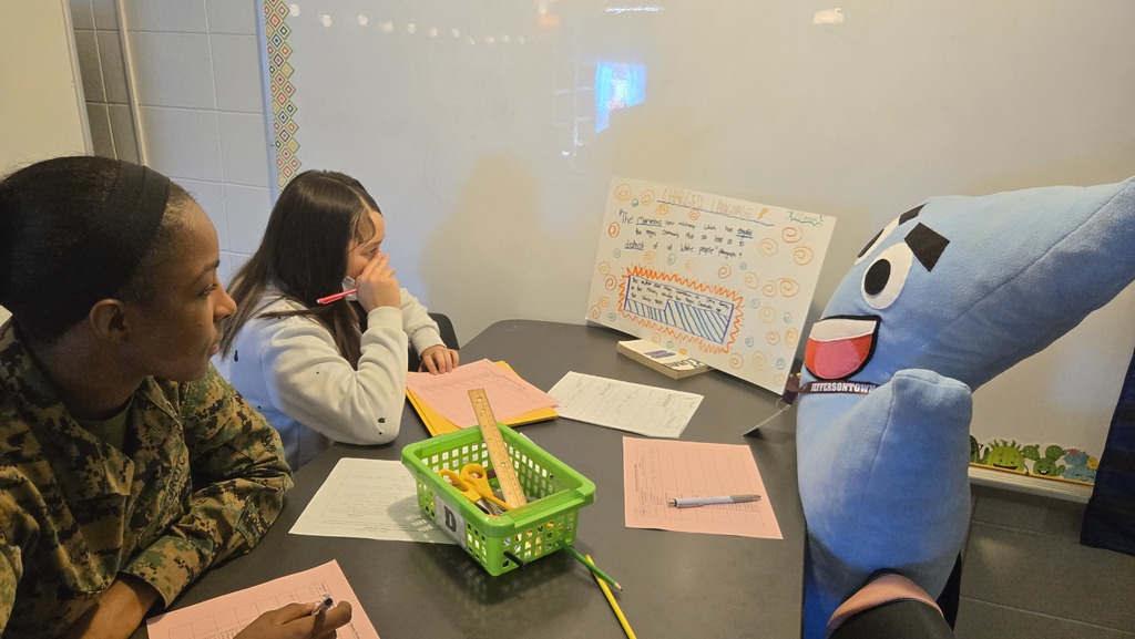 Larry the Lightningbolt made a surprise (and electric! ⚡) appearance at the Freshman Academy English classes Gallery Walk recently! He loved checking out the amazing student projects and helping them celebrate their hard work. We love seeing that Jtown spirit supporting academics! 📚