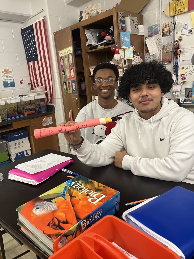 The Muscular System has SO many movable parts and brand-new vocabulary to master! 💪 Our Anatomy students tackled the challenge by creating intricate 3D models of the Myofibril. They were incredible Productive Collaborators and Effective Communicators while discussing how to assemble 10+ components! Brilliant work, scientists! 🧠
