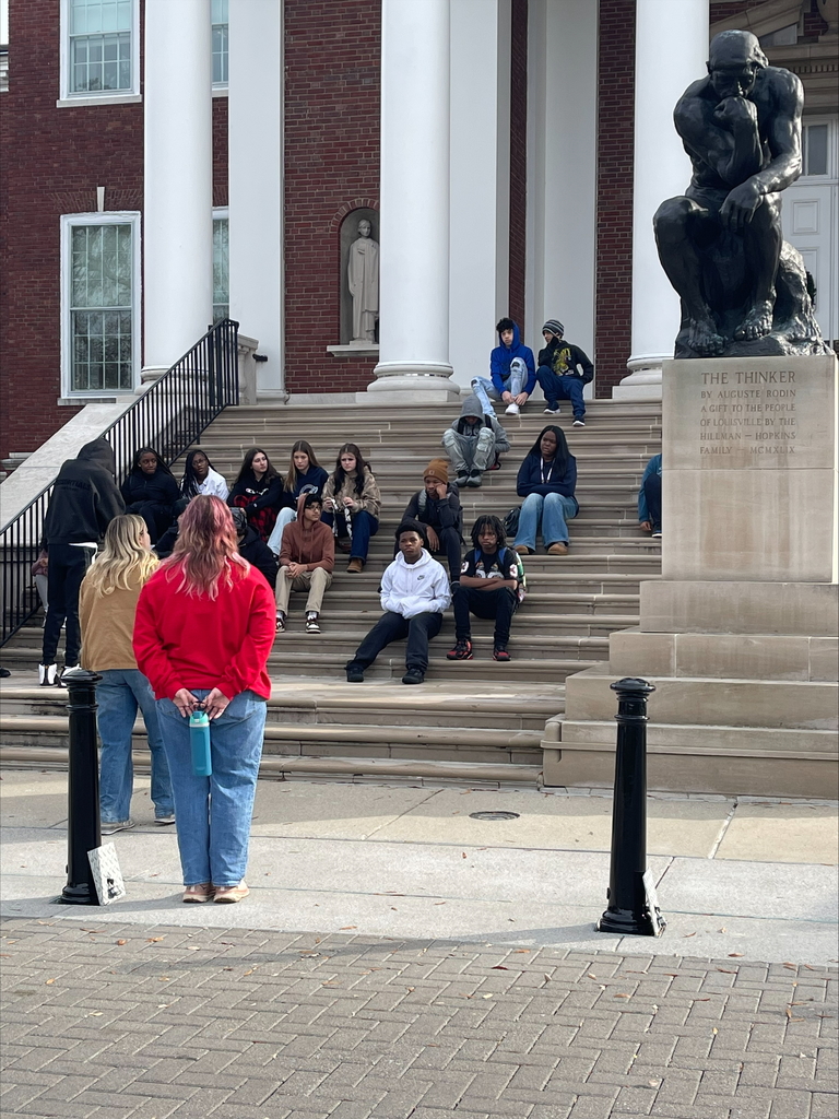 Our Freshman Academy students are already planning for the future! 🚀 We wrapped up the week before Thanksgiving Break with an awesome trip to the University of Louisville! Seeing the campus and thinking about their long-term goals has inspired them to finish the semester strong. Go Cards! 🔴⚫️