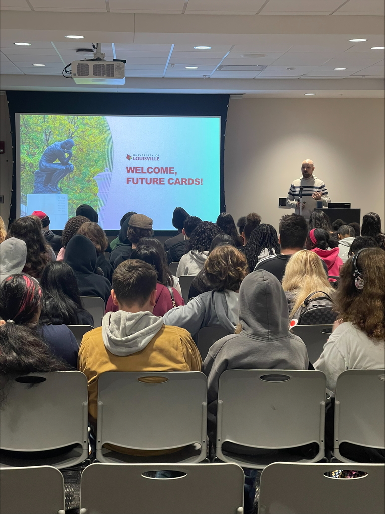 Our Freshman Academy students are already planning for the future! 🚀 We wrapped up the week before Thanksgiving Break with an awesome trip to the University of Louisville! Seeing the campus and thinking about their long-term goals has inspired them to finish the semester strong. Go Cards! 🔴⚫️
