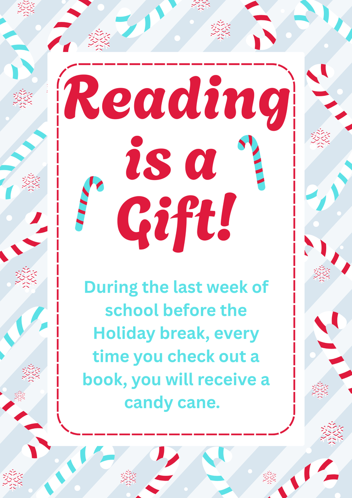 reading is a gift flyer