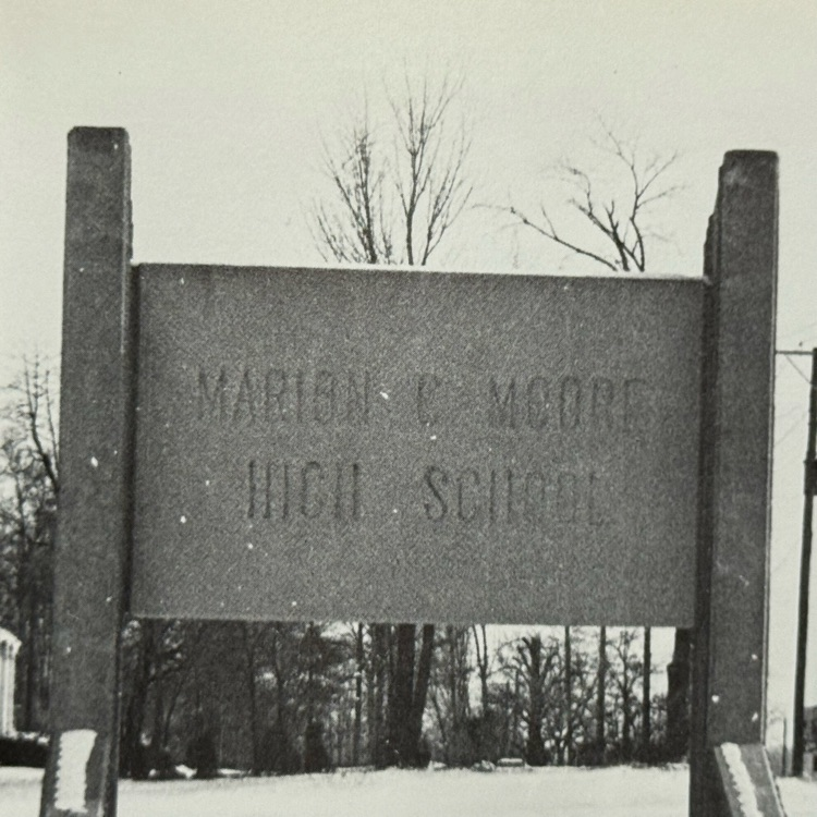 school sign