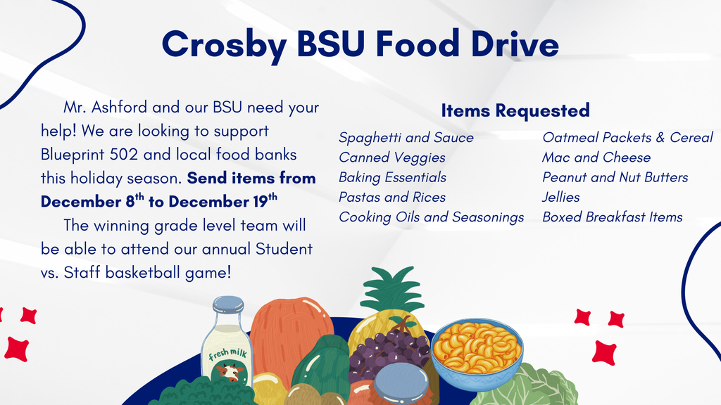 bsu food drive