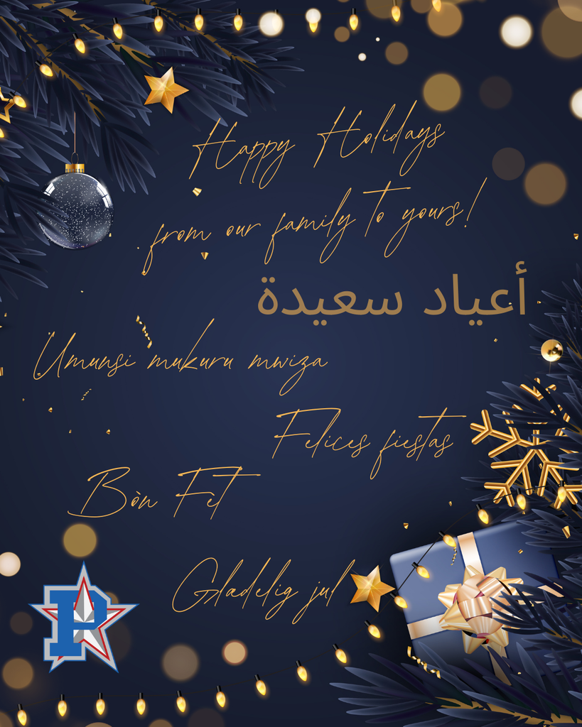 Multi-language Holiday Greeting