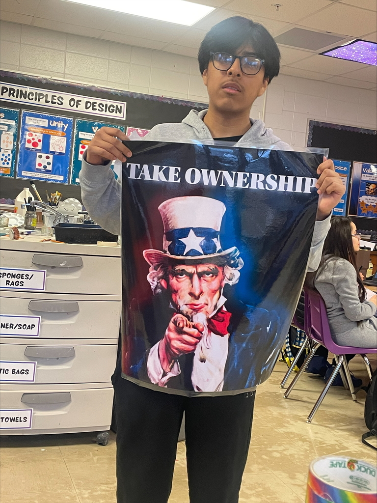 Student digital art project