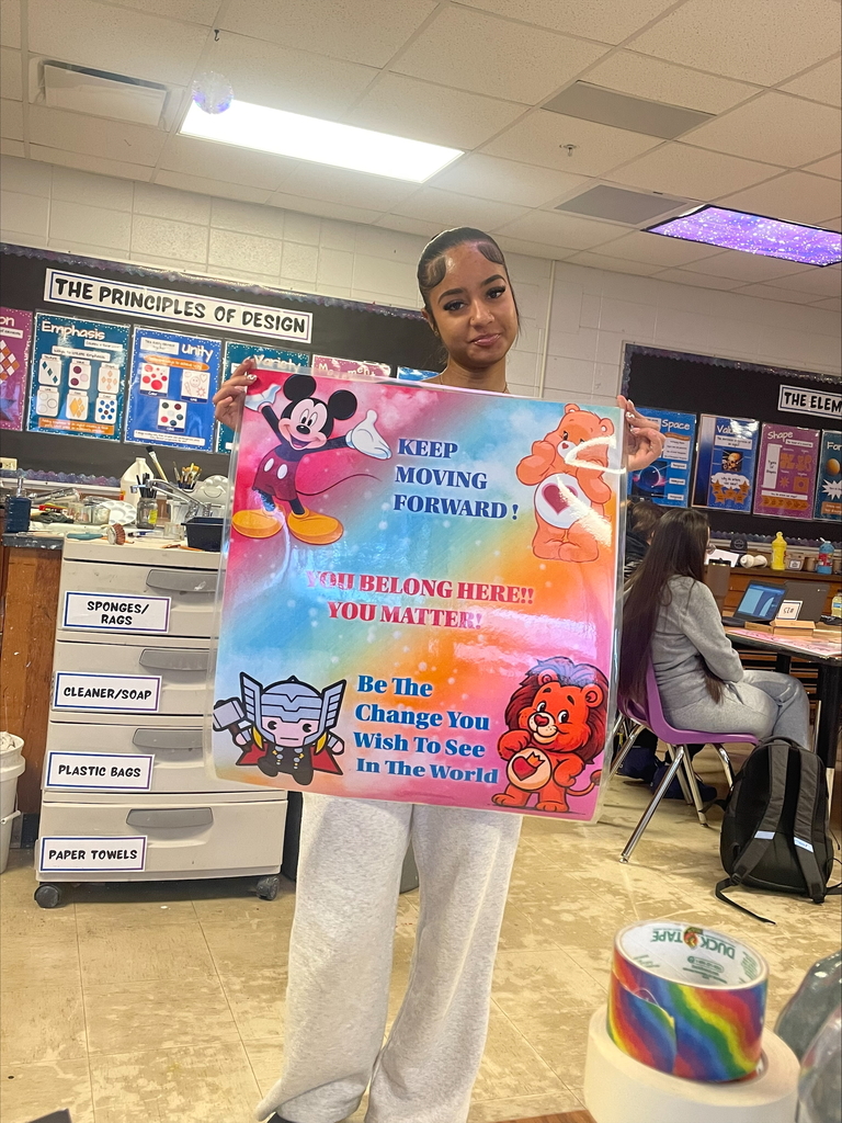 Student digital art project