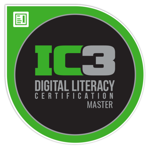 ic3 digital literacy logo