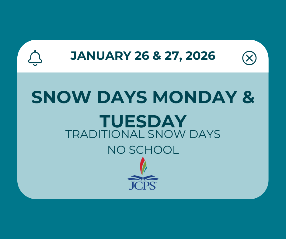 Snow Days Monday and Tuesday Jan. 26 and 27