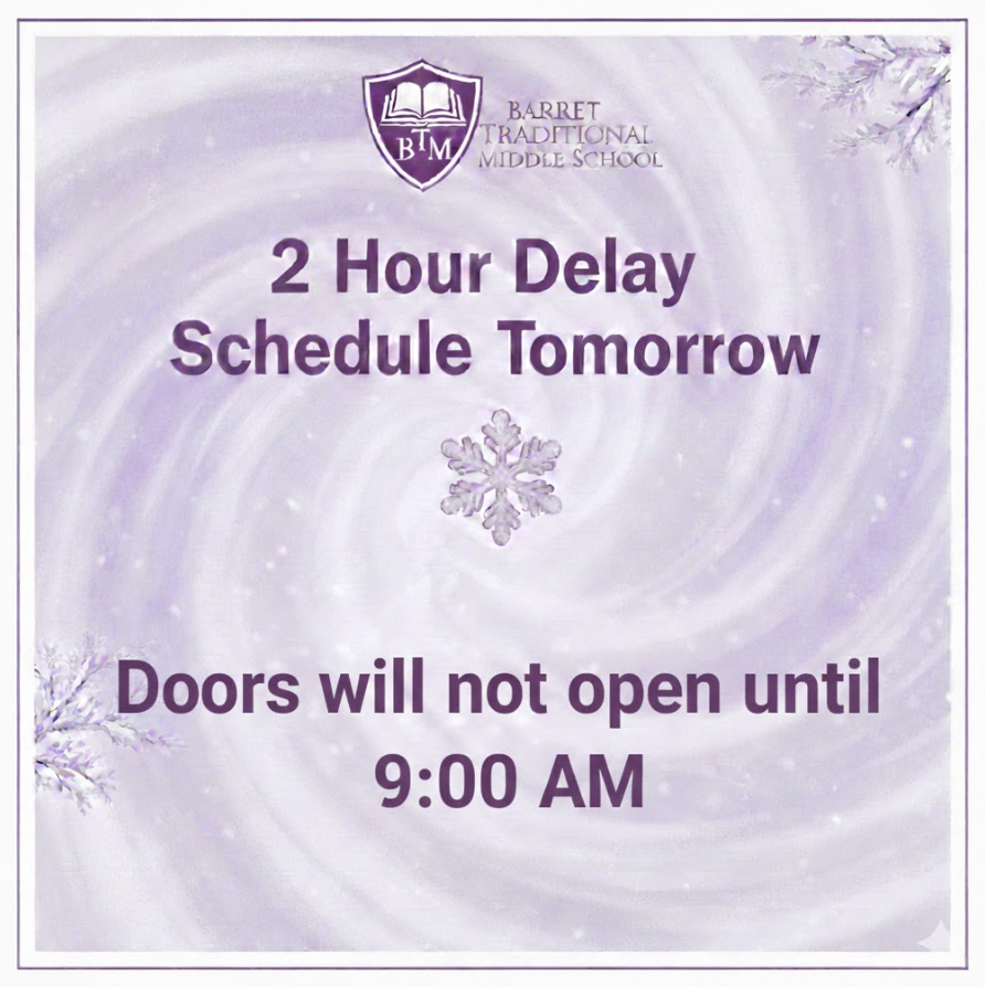 Two Hour Delay Notice