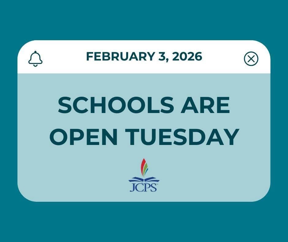 Schools will operate on a normal schedule Tuesday, February 3, 2026!