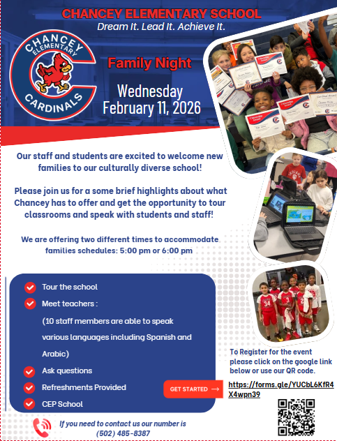 Chancey Family Night for ZT Falcons