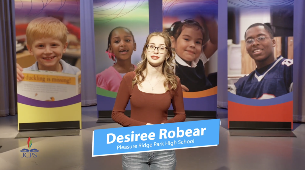 Desiree Robear hosts the Our Kids TV Show. 