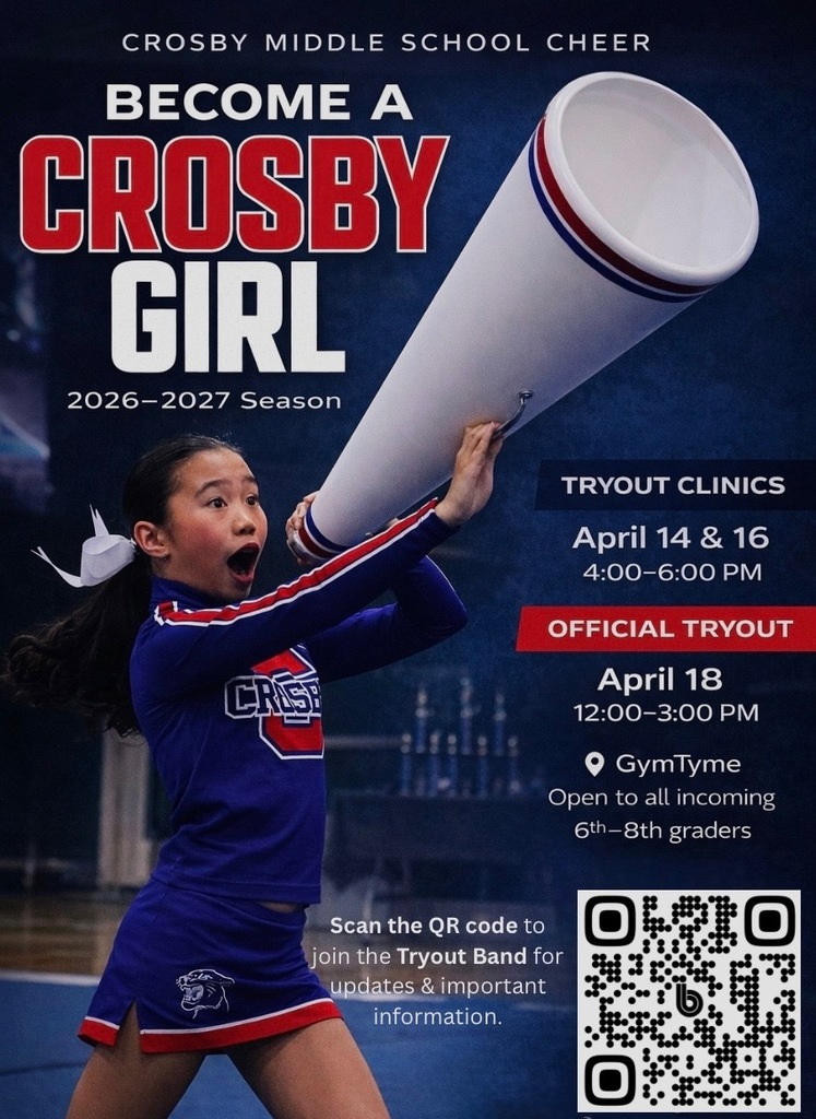 Crosby Cheer Tryouts
