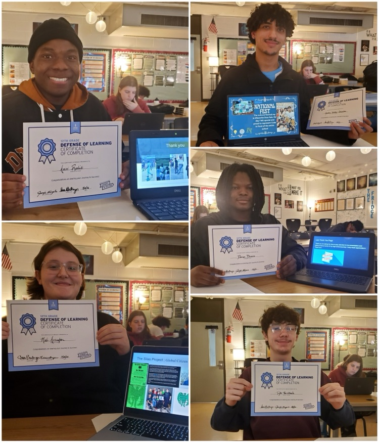 5 TEC students with JTS certificates