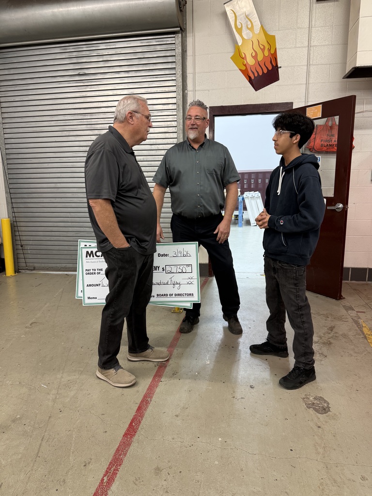 Huge thanks to Steve with MCAKY for the generous donation to our Welding and CAD pathways! 🛠️📐 Your support helps our students build real-world skills with top-tier equipment. We appreciate you investing in the next generation of pros! ⚡️🩵🩶🖤