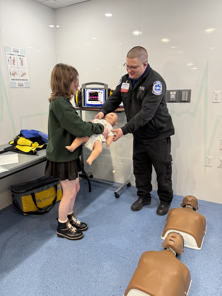 Preparing tomorrow's heroes! 🩺  Our Health Science program is all about giving students the best opportunities to succeed, and that includes partnerships like the one we had with Health Force KY. They recently attended a high-quality hands-on learning experience where they put their knowledge to the test.  Take a look at these pictures—you’re seeing the faces of our future nurses, EMTs, and therapists. They are building a strong foundation, and we are right behind them! ⚡️🩵🩶